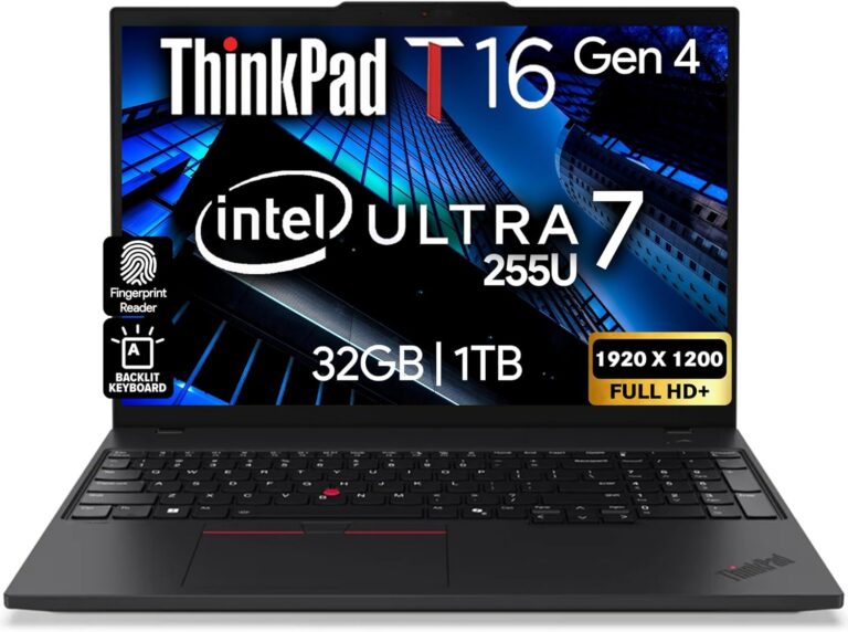 Discover the Lenovo ThinkPad T16 Gen 4 (2026) with Ultra 7 processor, 32GB RAM, and 1TB SSD. The ultimate business laptop for professionals. Check latest price now!